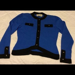 Vintage Don Sayers For Wellmore Sweater Jacket Size 6